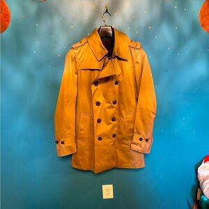 Banana Republic Belted Double Breasted Raincoat